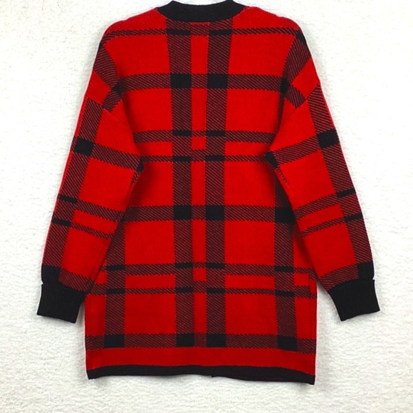 Womens Size Medium Plaid Open Cardigan, by Merokeety.. - Picture 4 of 7